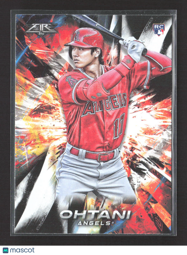 2018 Topps Fire Shohei Ohtani #150 RC