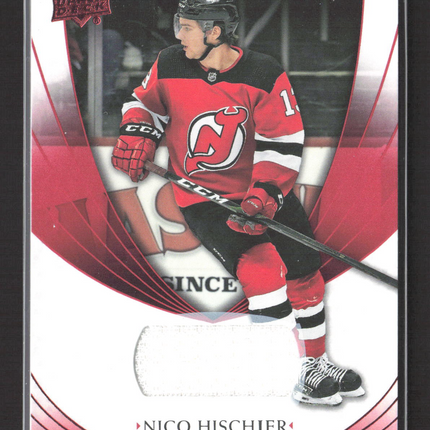 2020 Upper Deck Trilogy Nico Hischier #17 Jersey
