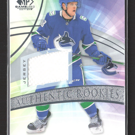 2021 Upper Deck SP Game Used Hockey Authentic Rookies Olli Juolevi #164 Jersey