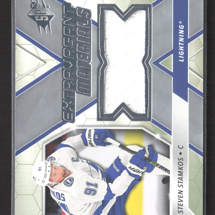 2021 Upper Deck SPx Extravagant Materials Steven Stamkos #EX-SS Jersey