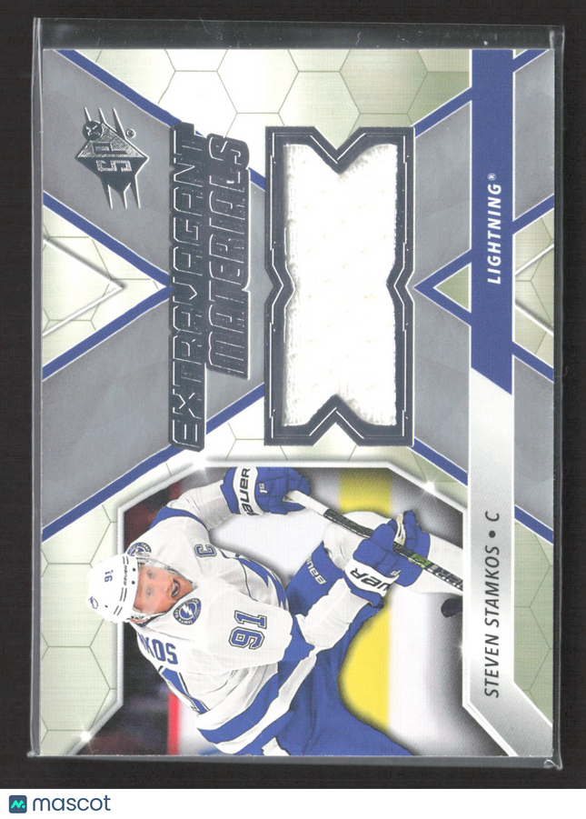 2021 Upper Deck SPx Extravagant Materials Steven Stamkos #EX-SS Jersey