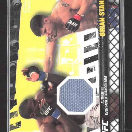 2010 Topps UFC Fight Mat Relic Brian Stann #FM-BST Fight Mat Relic