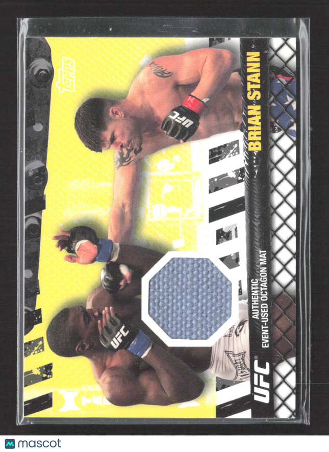 2010 Topps UFC Fight Mat Relic Brian Stann #FM-BST Fight Mat Relic