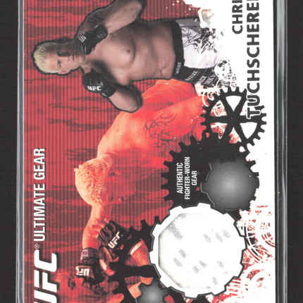 2010 Topps UFC Ultimate Gear Chris Tuchscherer #UG-CT Fighter-Worn Gear