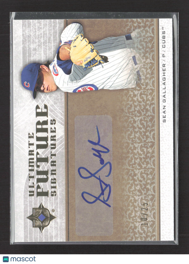 2007 Upper Deck Ultimate Future Auto Sean Gallagher #FS-SG 10/25