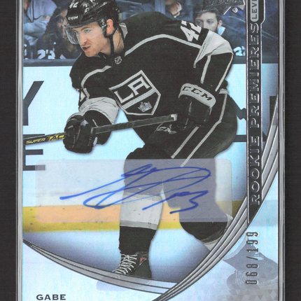 2020 Upper Deck Trilogy Rookie Premieres Level 2 Gabe Vilardi #103 Auto /199