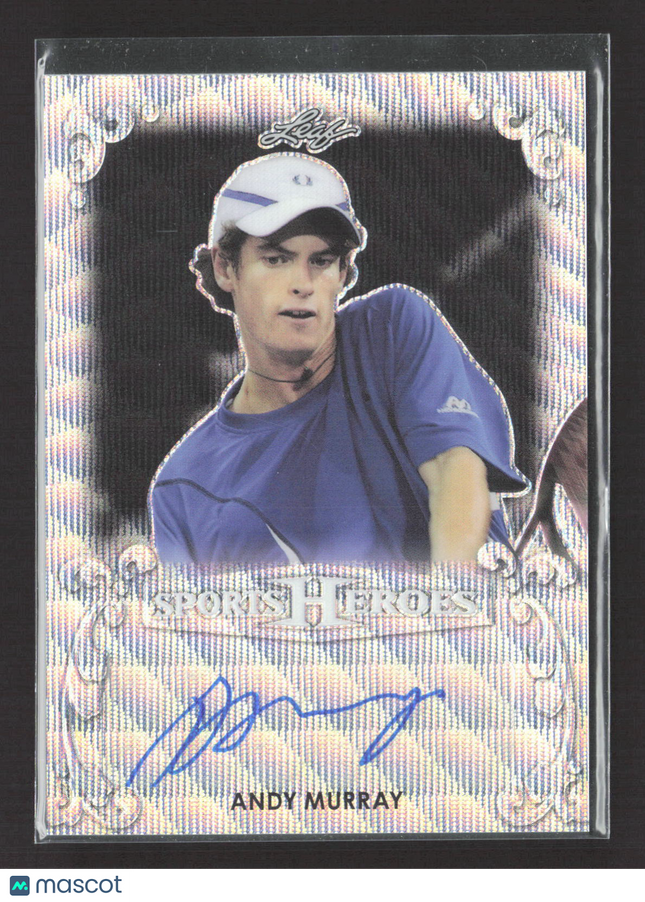 2017 Leaf Sports Heroes Andy Murray #BA-AM1 2/7 Auto