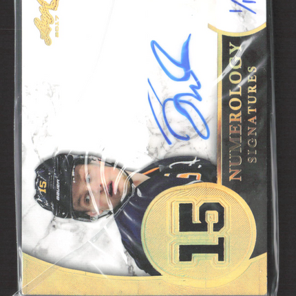 2017 Leaf Q Numerology Signatures Jack Eichel #NU-JE1 Authentic Autograph
