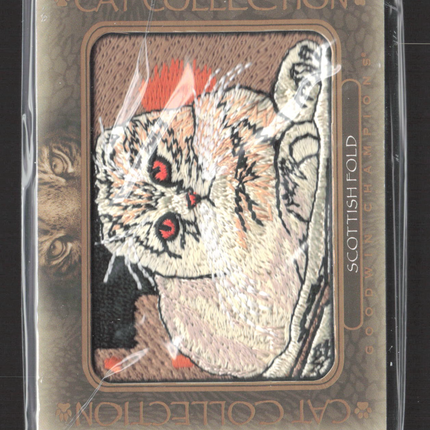 2020 Upper Deck Goodwin Champions Cat Collection Manufactured Patch #FC-4