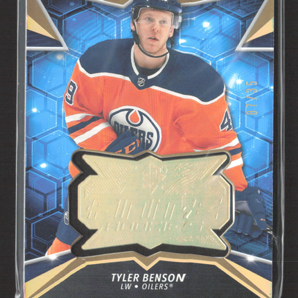 2021 Upper Deck SPx Finite Rookies Tyler Benson #F-14 /35