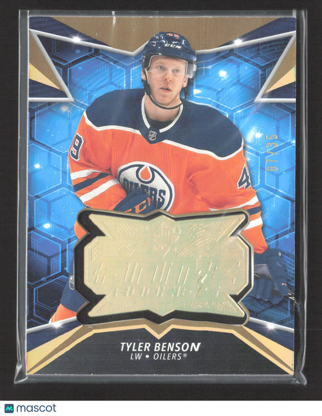 2021 Upper Deck SPx Finite Rookies Tyler Benson #F-14 /35