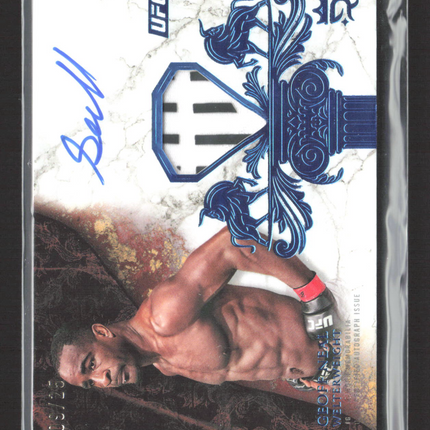 2025 Topps Royalty Collection UFC Geoff Neal #RYR-GN Relic Patch Auto /25