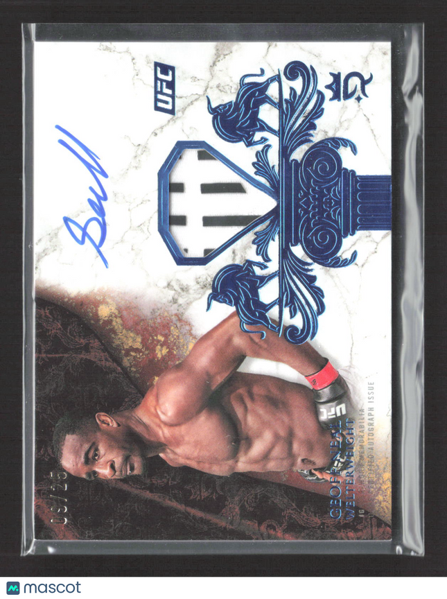 2025 Topps Royalty Collection UFC Geoff Neal #RYR-GN Relic Patch Auto /25