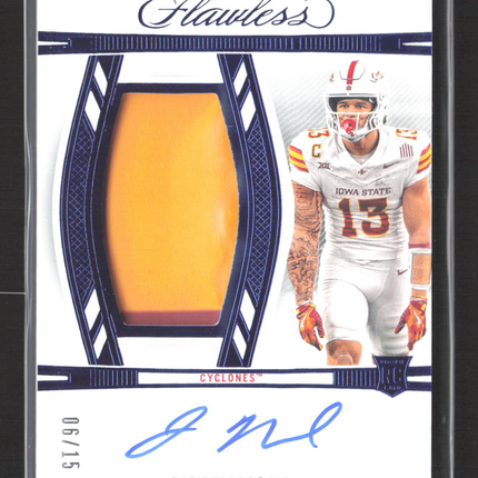 2025 Panini Flawless Collegiate Jaylin Noel #RPAV-JNL Patch Auto /15