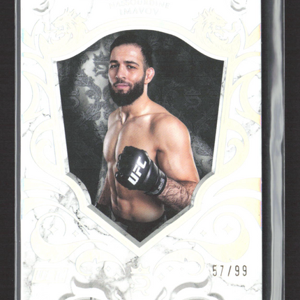 2025 Topps Midnight UFC Nassourdine Imavov #48 57/99
