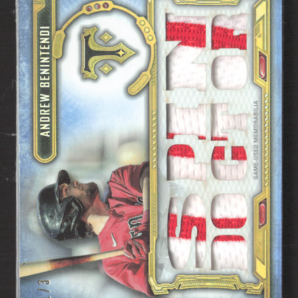 2020 Topps Triple Threads Andrew Benintendi #TTR-AB2 /3 Triple Patch