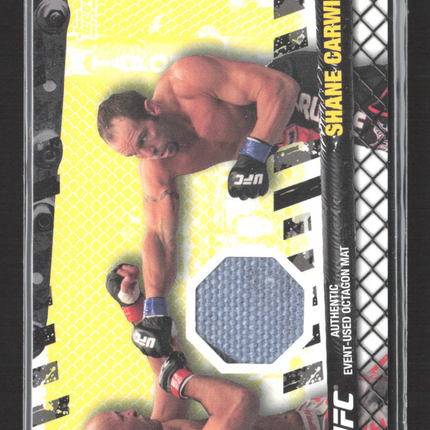 2010 Topps UFC Fight Mat Relic Shane Carwin #FM-SC Fight Mat Relic
