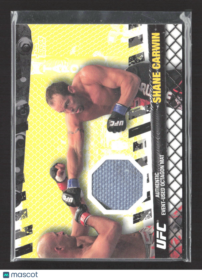 2010 Topps UFC Fight Mat Relic Shane Carwin #FM-SC Fight Mat Relic