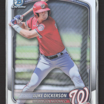2025 Topps Bowman Chrome Luke Dickerson #BDC-61 Refractor
