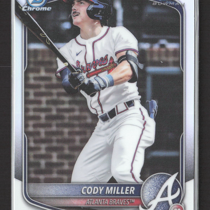 2023 Bowman Chrome Cody Miller #BDC-91 Refractor 1st Bowman