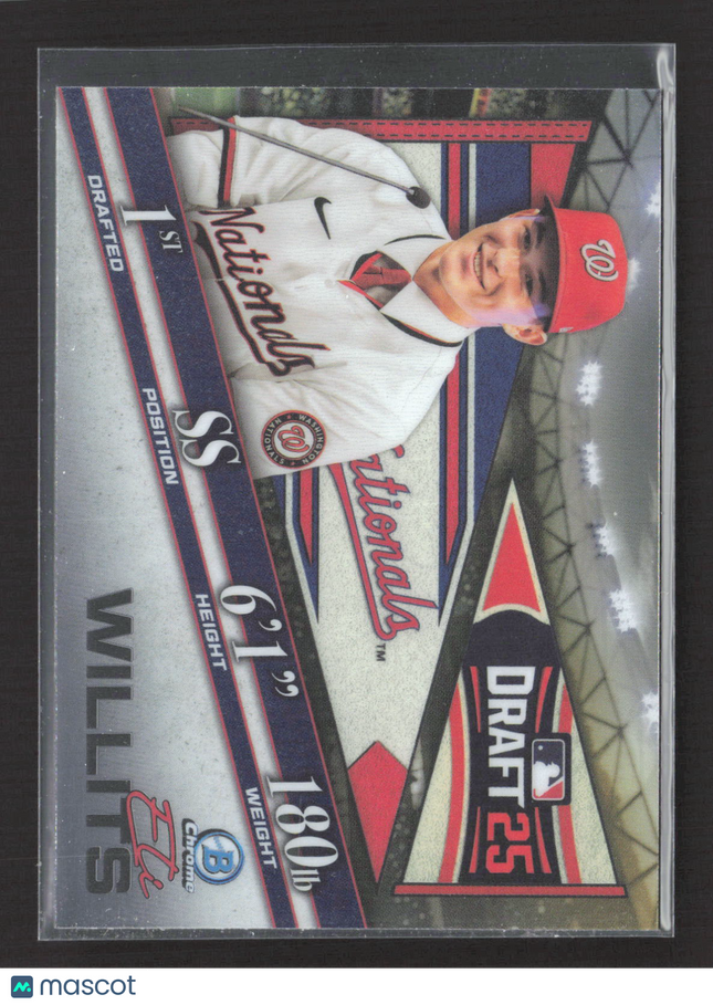 2025 Bowman Chrome Draft Eli Willits #BDN-1