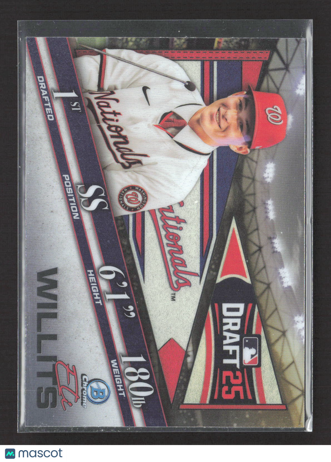 2025 Bowman Chrome Draft Eli Willits #BDN-1