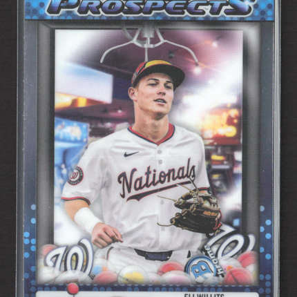 2025 Bowman Chrome Prized Prospects Eli Willits #PP-1