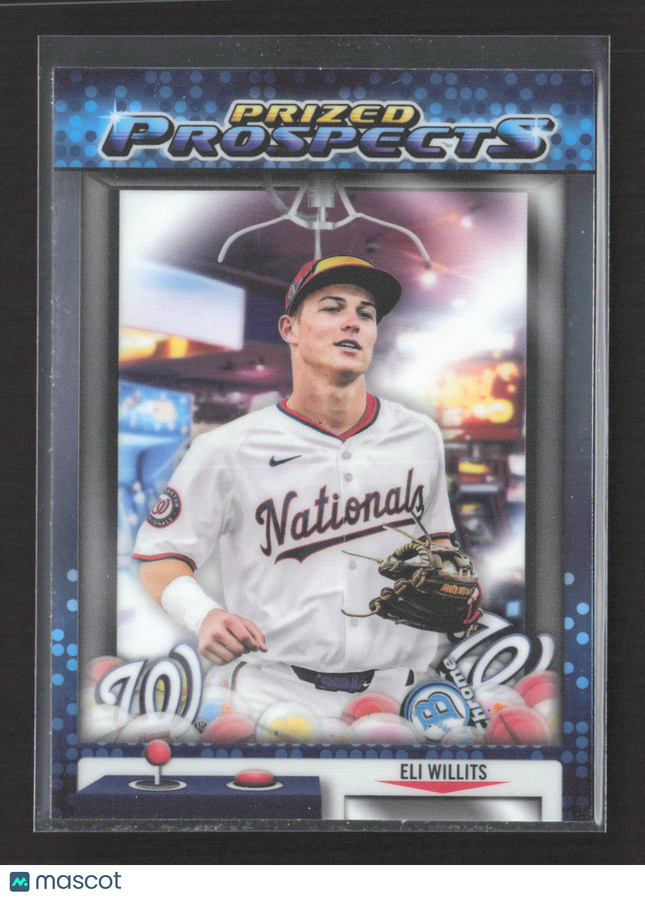 2025 Bowman Chrome Prized Prospects Eli Willits #PP-1