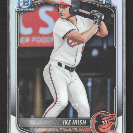2025 Bowman Chrome Ike Irish #BDC-16 Refractor 1st Bowman