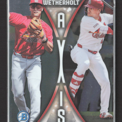 2025 Bowman Chrome Axis JJ Wetherholt #A-12