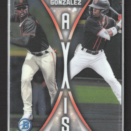 2025 Bowman Chrome Axis Josuar Gonzalez #A-17