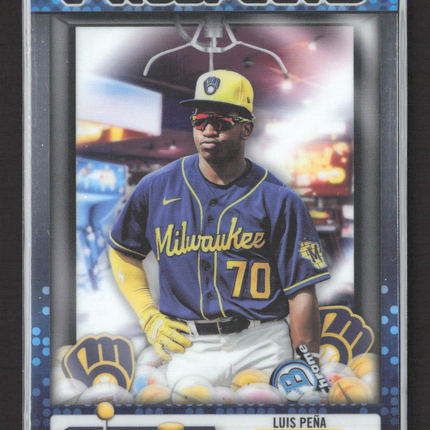 2025 Topps Bowman Chrome Prized Prospects Luis Peña #PP-7