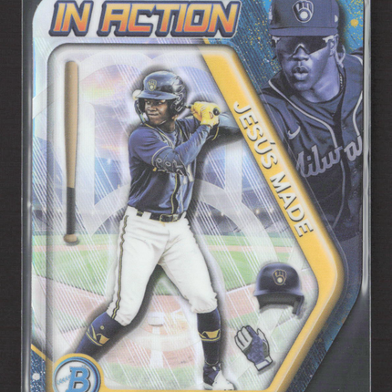 2025 Bowman Chrome In Action Jesús Made #BIA-5