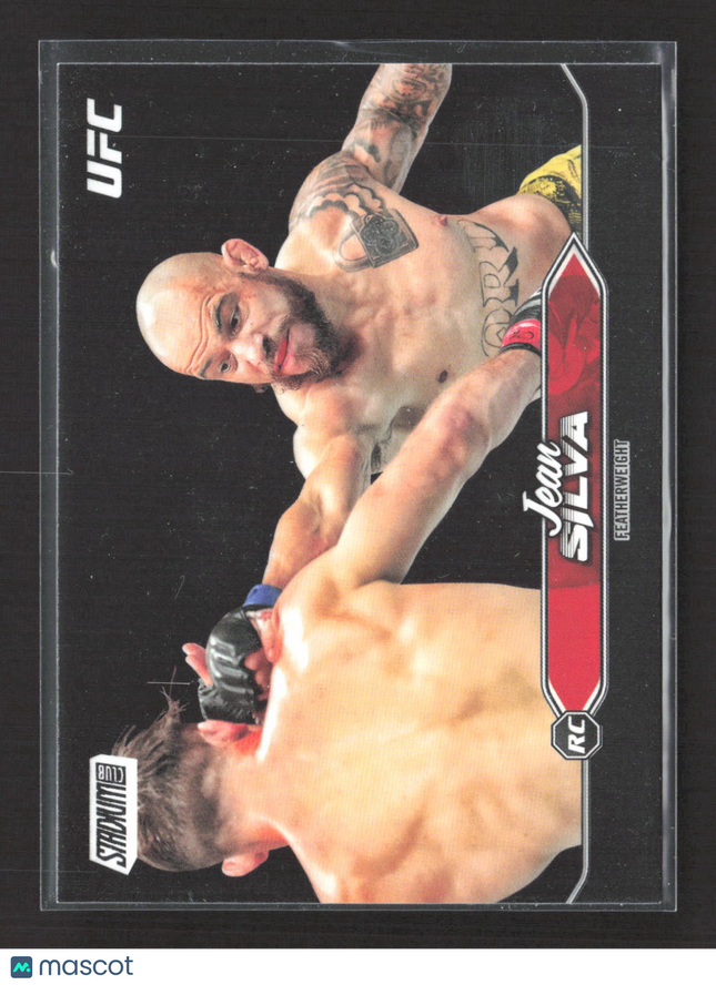 2025 Topps Stadium Club UFC Jean Silva #46 RC Black