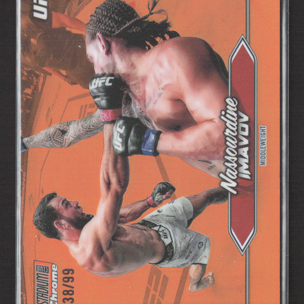 2025 Topps Stadium Club Chrome Nassourdine Imavov #C-76 Orange 38/99