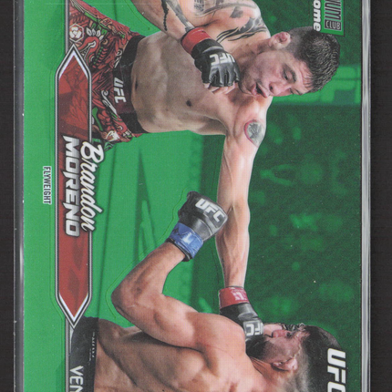 2025 Topps Stadium Club Chrome Brandon Moreno #C-34 Green