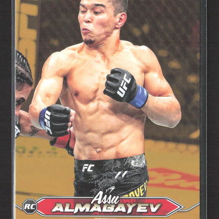 2025 Topps Stadium Club UFC Assu Almabayev #116 RC