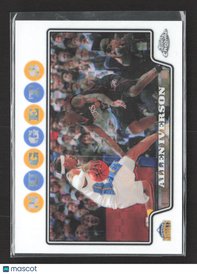 2008 Topps Chrome Allen Iverson #3 X-Fractor /288