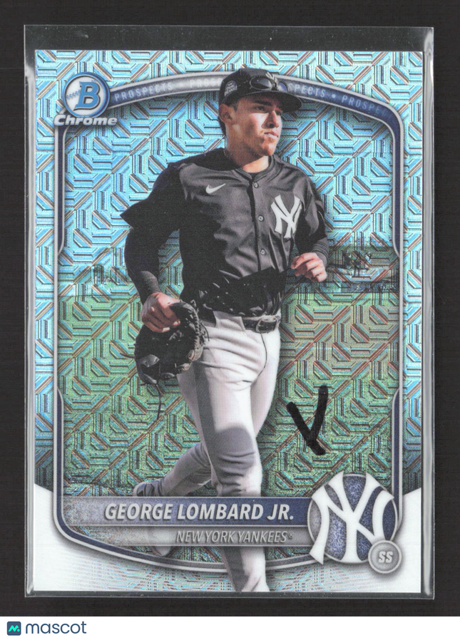 2025 Bowman Chrome George Lombard Jr. #BCP-164 Mojo Refractor