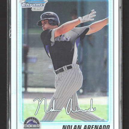 2010 Bowman Chrome Nolan Arenado #BCP91 Refractor 518/777