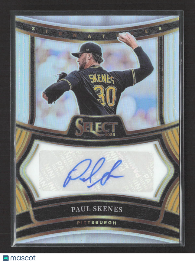 2025 Panini Select Baseball Prizm Paul Skenes #SIG-PS Auto