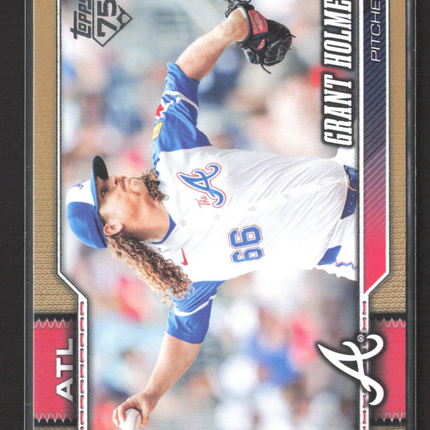 2024 Topps Series One Grant Holmes #182 Gold /2026