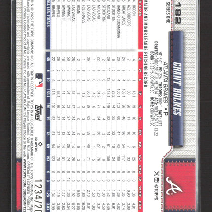 2024 Topps Series One Grant Holmes #182 Gold /2026