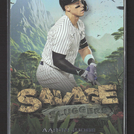 2025 Topps Stadium Club Savage Sluggers Aaron Judge #SS-19