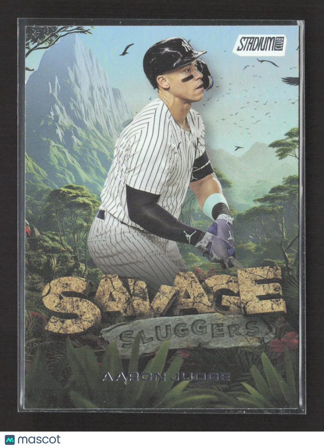 2025 Topps Stadium Club Savage Sluggers Aaron Judge #SS-19