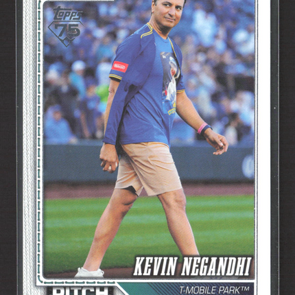 2026 Topps Series One First Pitch Kevin Negandhi #FP-4