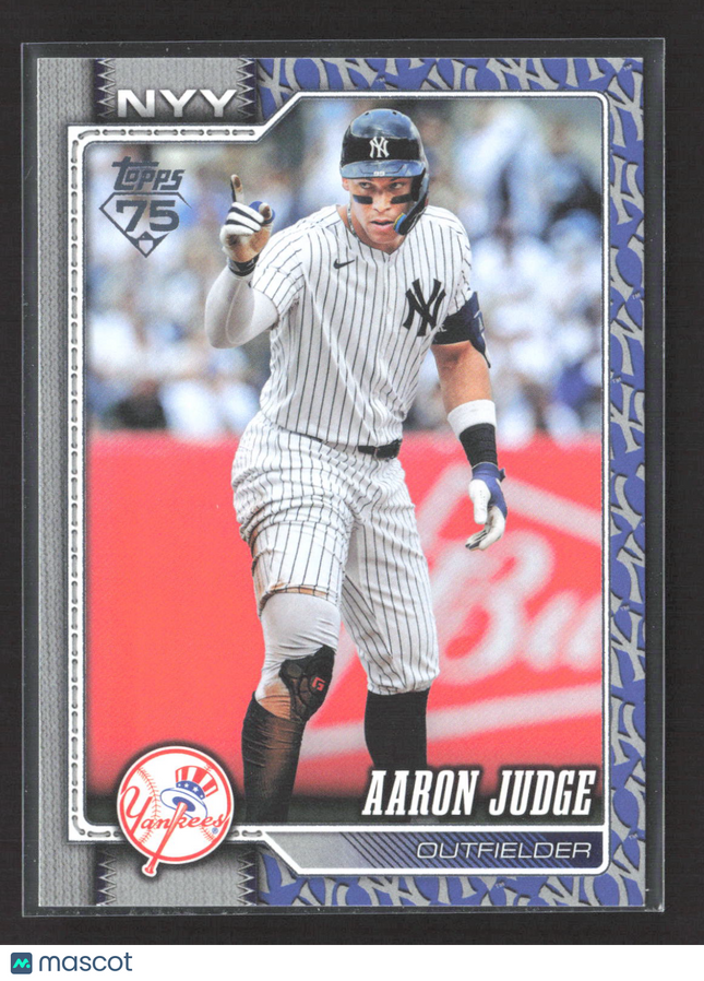 2026 Topps Series One Aaron Judge #1 Team Border