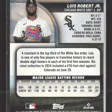 2025 Topps Stadium Club Luis Robert Jr. #87
