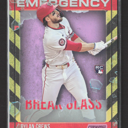 2025 Topps Stadium Club In Case of Emergency Dylan Crews #ICE-12 RC