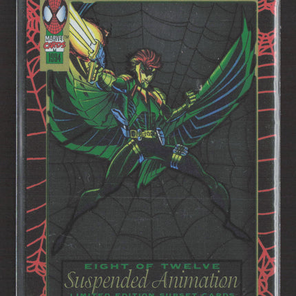1994 Fleer Marvel Cards Spider-Man Suspended Animation Subset Limited Edition #8